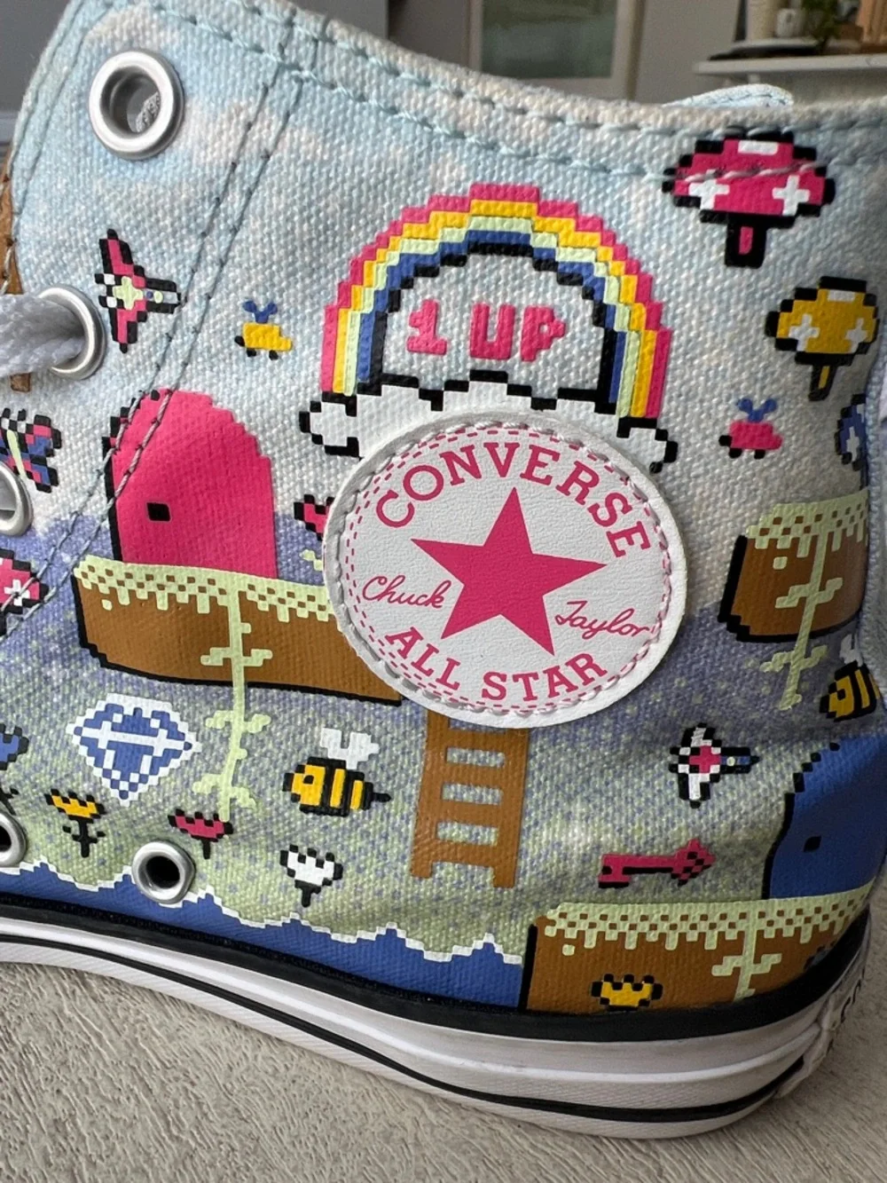 Converse‎ Chuck Taylor Gamer All Star High Top Player 1 Sneakers - Women’s Sz 8